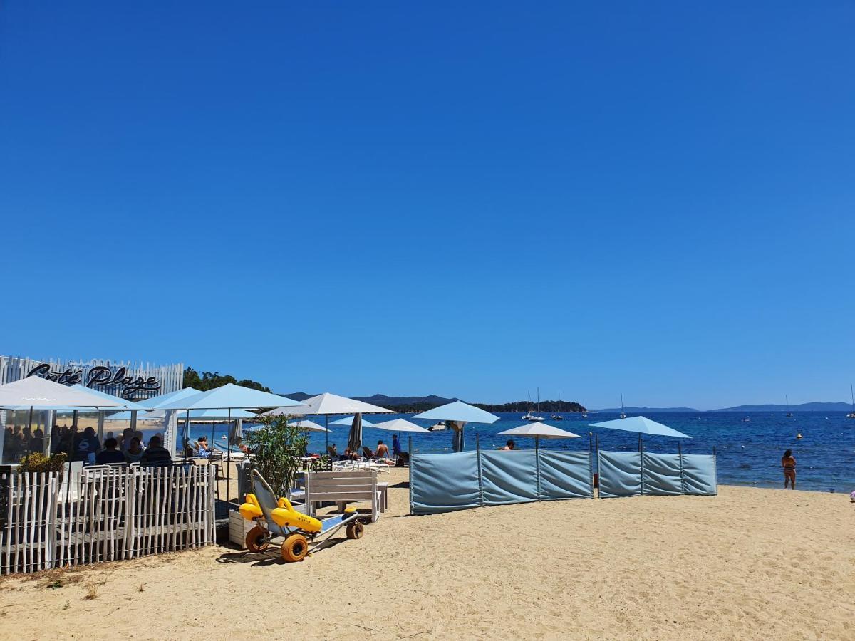 Studio accès direct à la plage La Londe-les-Maures Exterior foto